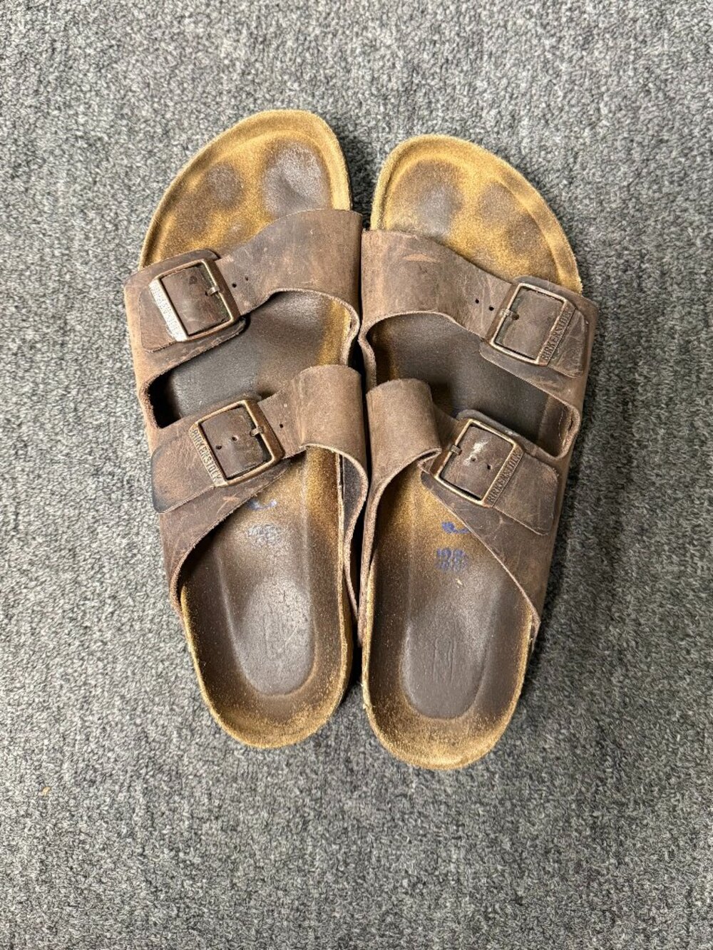 Birkenstock Arizona Oiled Leather Habana - 45 Narrow